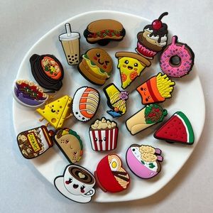 20 Cute Food Shoe Charms - Shoe Charms for Crocs